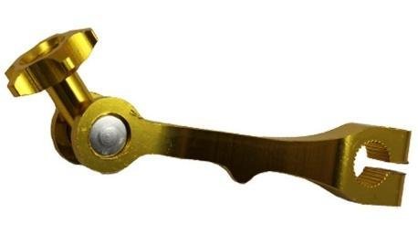 PALANCA LEVA FRENO ESTRELLA DEL CG125/FT125 DORADO
