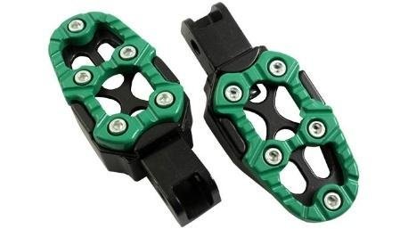 POSAPIE JGO TRASERO ALUMINIO IR2830 VERDE