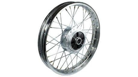 RIN TRASERO 1.85x18 RAYOS CROMADO 18" YBR125
