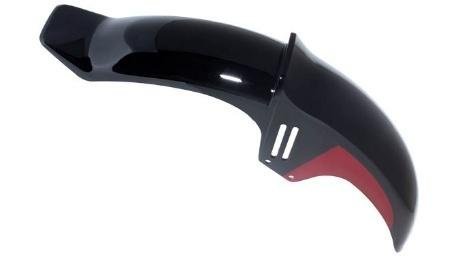 SALPICADERA DELANTERA ITALIKA FT150 NEGRO/ROJO
