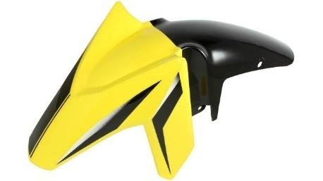 SALPICADERA DEL. AMARILLO-NEGRO ITALIKA FT200
