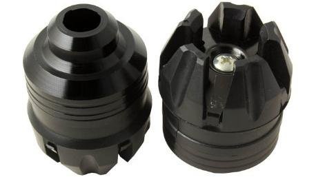 PROTECTOR SLIDER P/MOTO NEGRO