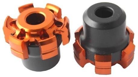 PROTECTOR SLIDER P/MOTO NARANJA