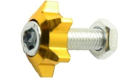 TORNILLO DECO. ALUMINIO COLORES ESTRELLA M6 DORADO