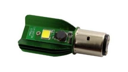 FOCO LED VERDE 18W BA20D DC10-95V