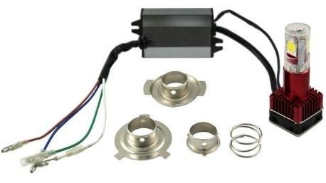 FOCO LED MOTO UNIVERSAL ROJO 36W 3 SUPER LED╗