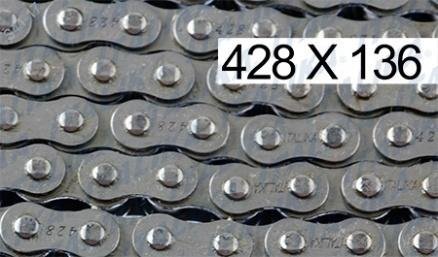 CADENA TRACCION 428X136L 170Z, DM200, EX200, RC200