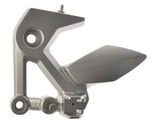 BASE POSAPIE DELANTERO IZQ 250Z, 250Z NEGRA
