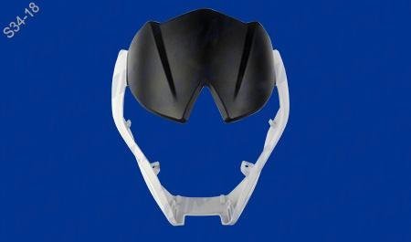 CUBIERTA FR BLANCO NEGRO MATE 125FL, 125FLPL