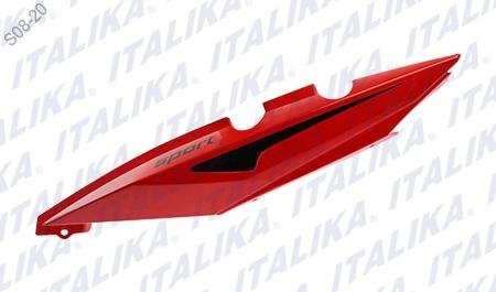 CUBIERTA COLA IZQ ROJO DT150S