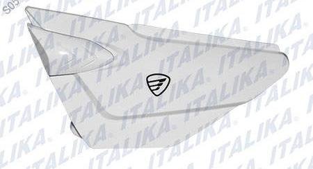 CUBIERTA IZQ BLANCO DT150 DELIVERY, FT150 DELIVERY