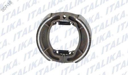 ZAPATA FRENO JGO TRAS DS125,DS150,DS150 NARANJA