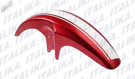 SALPICADERA DEL ROJO BLANCO FT125TS