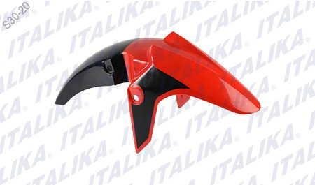 SALPICADERA DEL NEGRO ROJO FT250TS