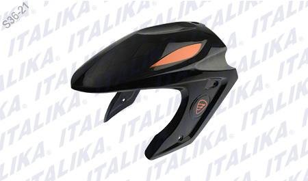 SALPICADERA DEL NEGRO NARANJA DS150