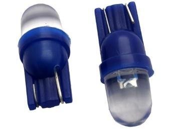 FOCO LED DE PELLIZCO T10/T13 12V LUZ AZUL