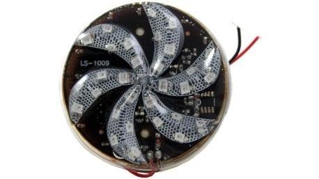 FOCO ESTROBO JGO FLASH LED IR0009 12V LUZ AZUL