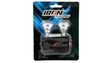 FOCO ESTROBO JGO FLASH LED IR0009 12V LUZ ROJA