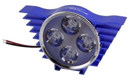 FARO AUX. HYPERLED AZUL IR-0900 8-80V 4W 200LM