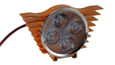 FARO AUX HIPERLED IR-0900 8-80V 4W 200LM DORADO