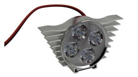 FARO AUX. HYPERLED PLATA IR-0900 8-80V 4W 200LM