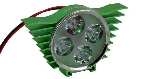 FARO AUX. HYPERLED VEREDE IR-0900 8-80V 4W 200LM