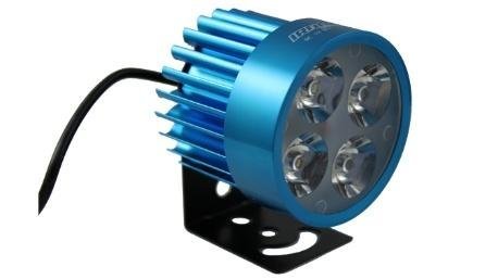 FARO AUX LEDS P/MOTO IR1570 8-80V 4W AZUL
