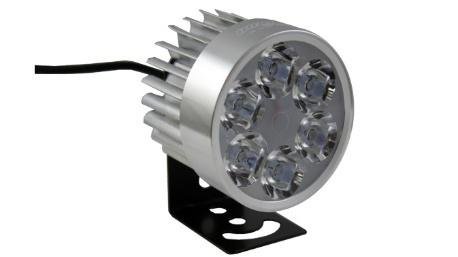 FARO AUX LEDS P/MOTO IR1571 8-80V 6W PLATA