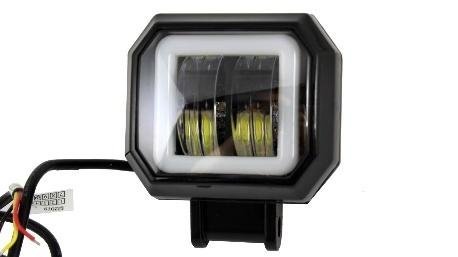 FARO AUX. HYPERLED OJO ANGEL AZUL BCO 20W 2500LM