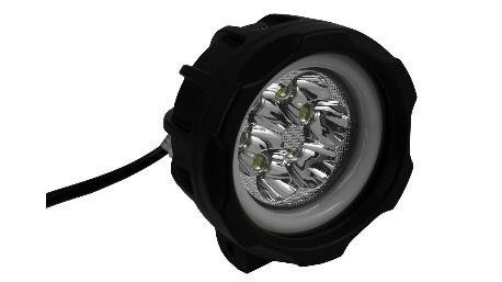 FARO AUX. HYPER 6LED OJO ANGEL BLANCO 30W 4200LM