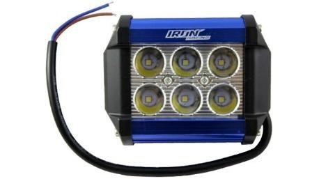 FARO AUX HIPERLED IR-1810 8-80V 18W 1200LM AZUL