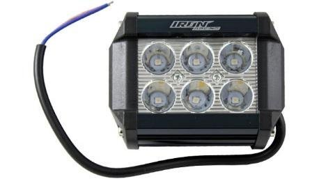 FARO AUX HIPERLED IR-1810 8-80V 18W 1200LM NEGRO