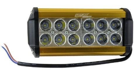 FARO AUX HIPERLED IR-1820 8-80V 36W 2400LM DORADO