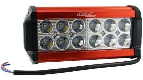 FARO AUX HIPERLED IR-1820 8-80V 36W 2400LM NARANJA