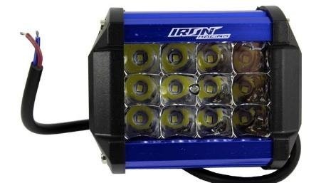 FARO AUX. HYPERLED 36W 7000K 2400LM AZUL
