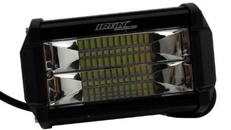 FARO AUX. HYPERLED 72W 7000K 4800LM NEGRO