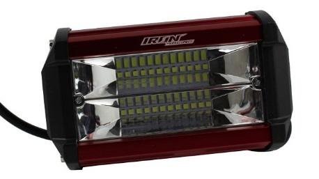 FARO AUX. HYPERLED 72W 7000K 4800LM ROJO