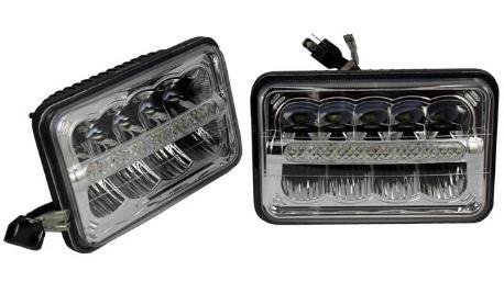 FARO JGO 5" DEL. CUADRADO LED 4800*2LM