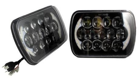 FARO JGO 7" DEL. CUADRADO LED ANGEL ARCO 6400*2LM