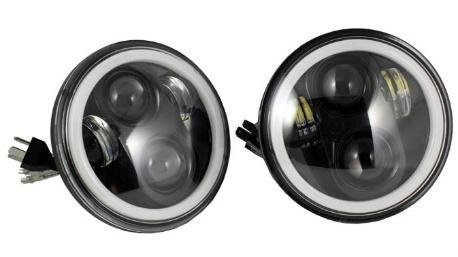 FARO JGO 5.75" DEL. REDONDO LED OJO ANGEL 6400LM