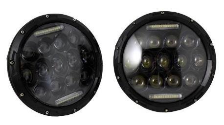 FARO JGO 7" DEL. REDONDO 13LED OJO ANGEL BLX-C13