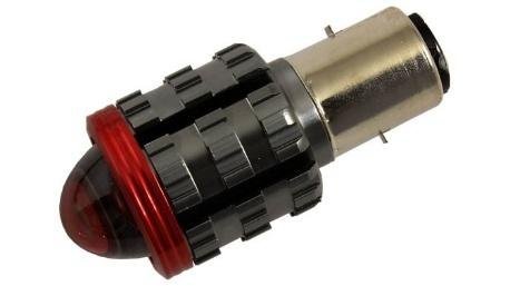 FOCO LED ALUMINIO P/MOTOCICLETA PREMIUM IR801 BA20