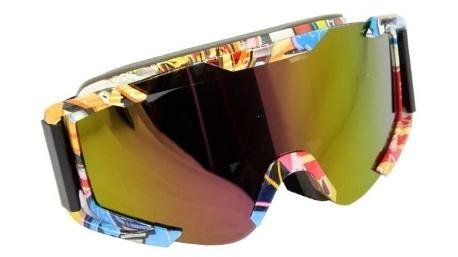 GOOGLES P/MOTO PREMIUM IR-400/90 LENTE ROJO