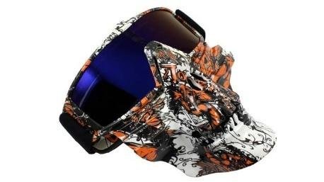 GOOGLES P/MOTO DIABLO ARMADO IR-800/72 LENTE AZUL
