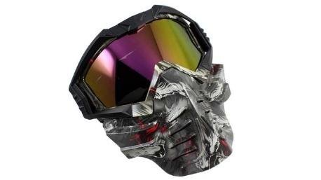 GOOGLES P/MOTO DIABLO ARMADO IR-840/81 LENTE ROJO
