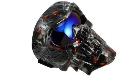 GOOGLES P/MOTO DIABLO FULL IR-850/141 LENTE AZUL