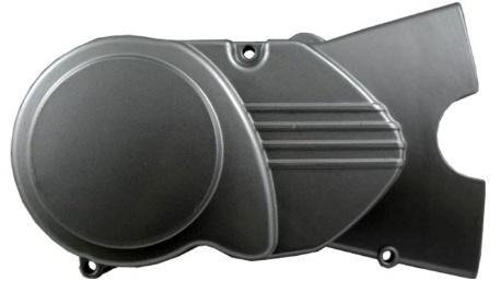 TAPA CARTER IZQUIERDA XT-110 GRIS