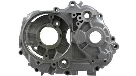 CARTER IZQUIERDO XT-110 GRIS