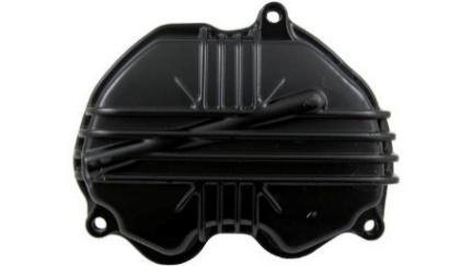 TAPA CARTER IZQUIERDA TRASERA AT-110 SPORT NEGRO