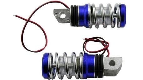 POSAPIE JGO ALUMINIO C/LUZ RESORTE AZUL